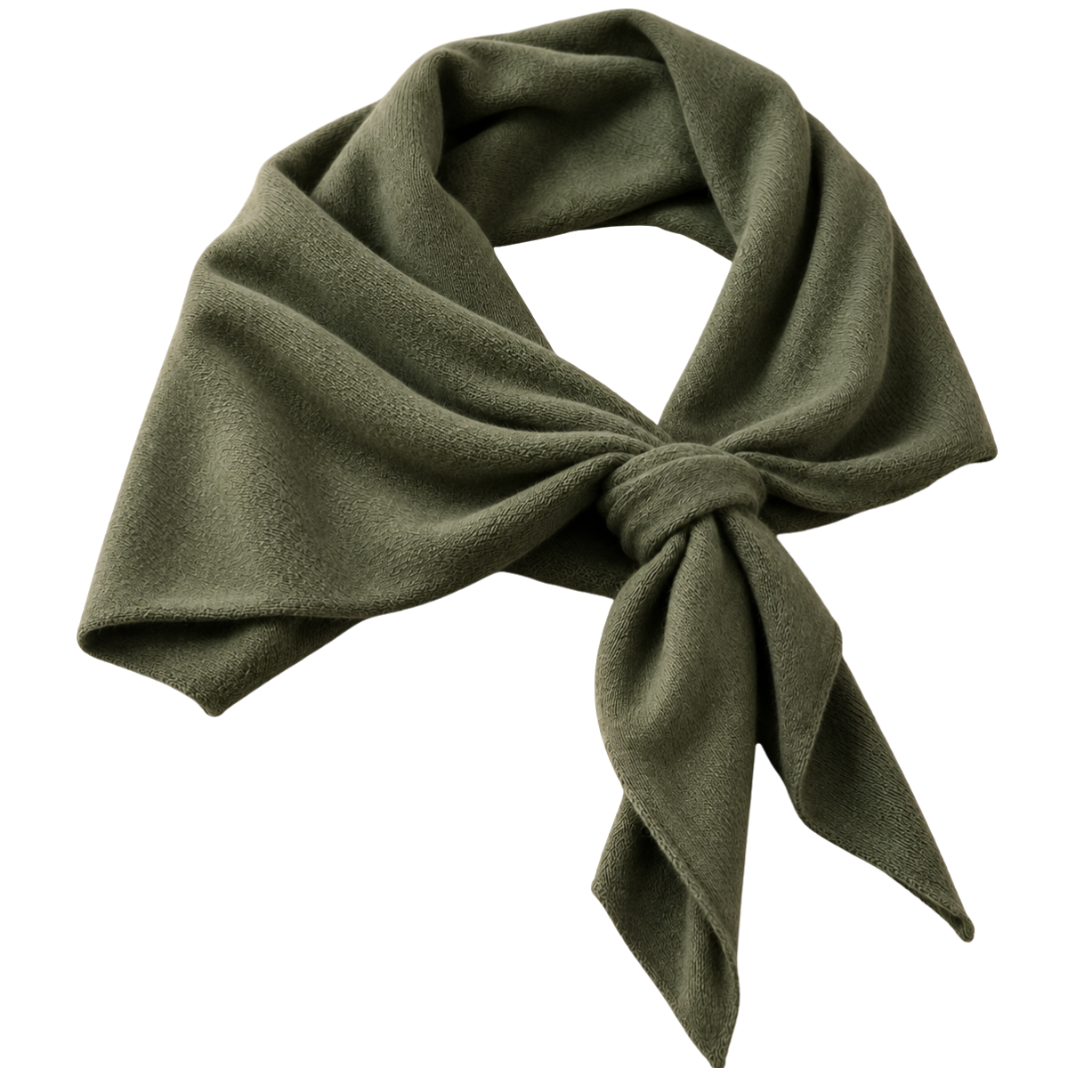 Cashmere Triangle Shawl